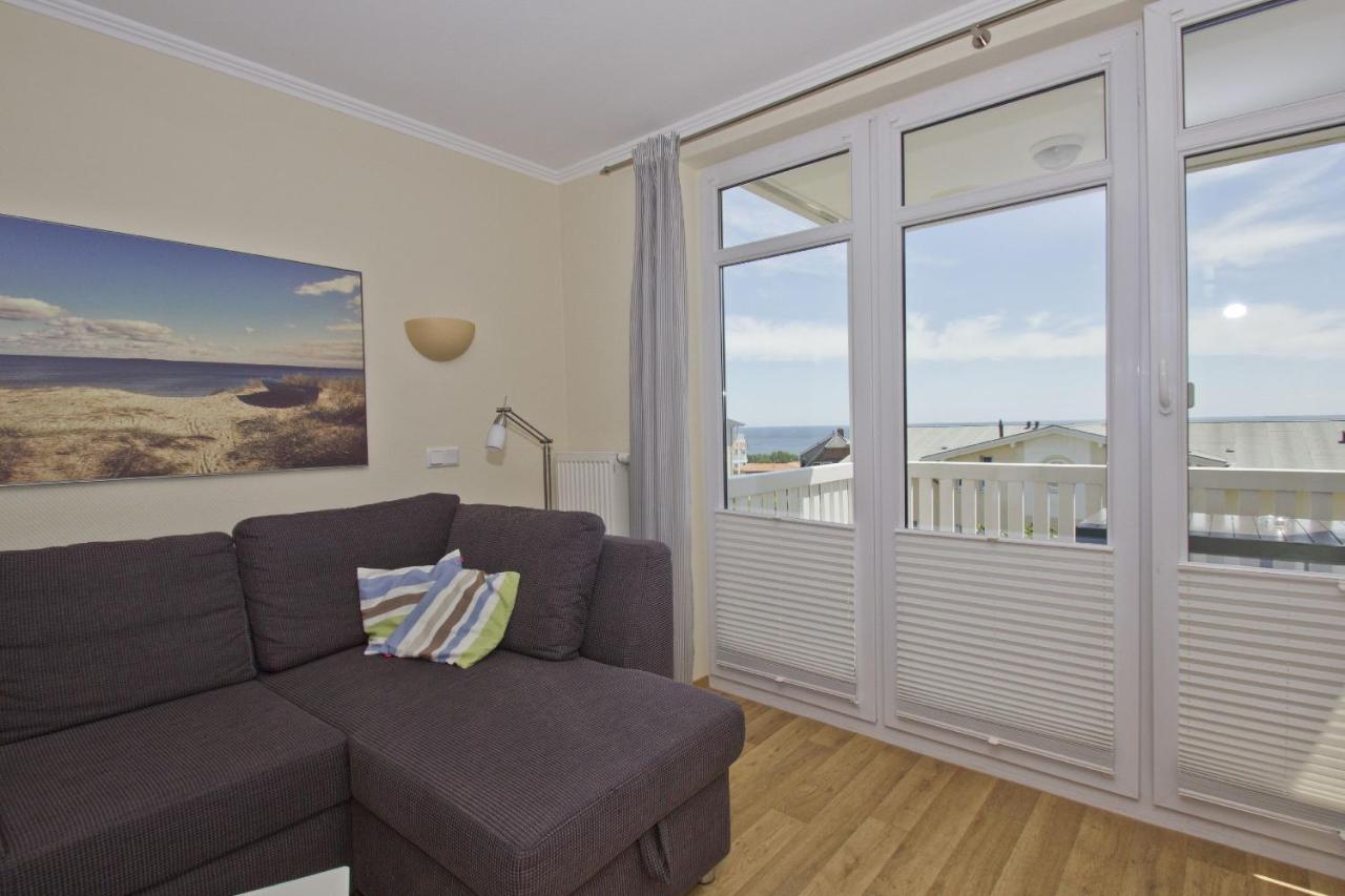 Mit Meerblick Und Balkon, Gratis Nutzung Vom Ahoi Erlebnisbad Und Sauna In Sellin - Meeresblick Fewo 24 Goehren  Exterior foto