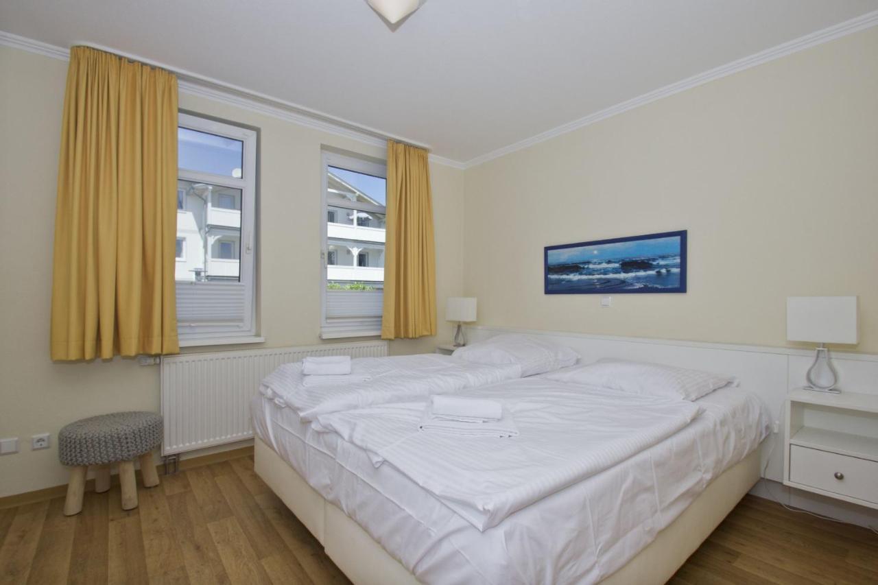 Mit Meerblick Und Balkon, Gratis Nutzung Vom Ahoi Erlebnisbad Und Sauna In Sellin - Meeresblick Fewo 24 Goehren  Exterior foto